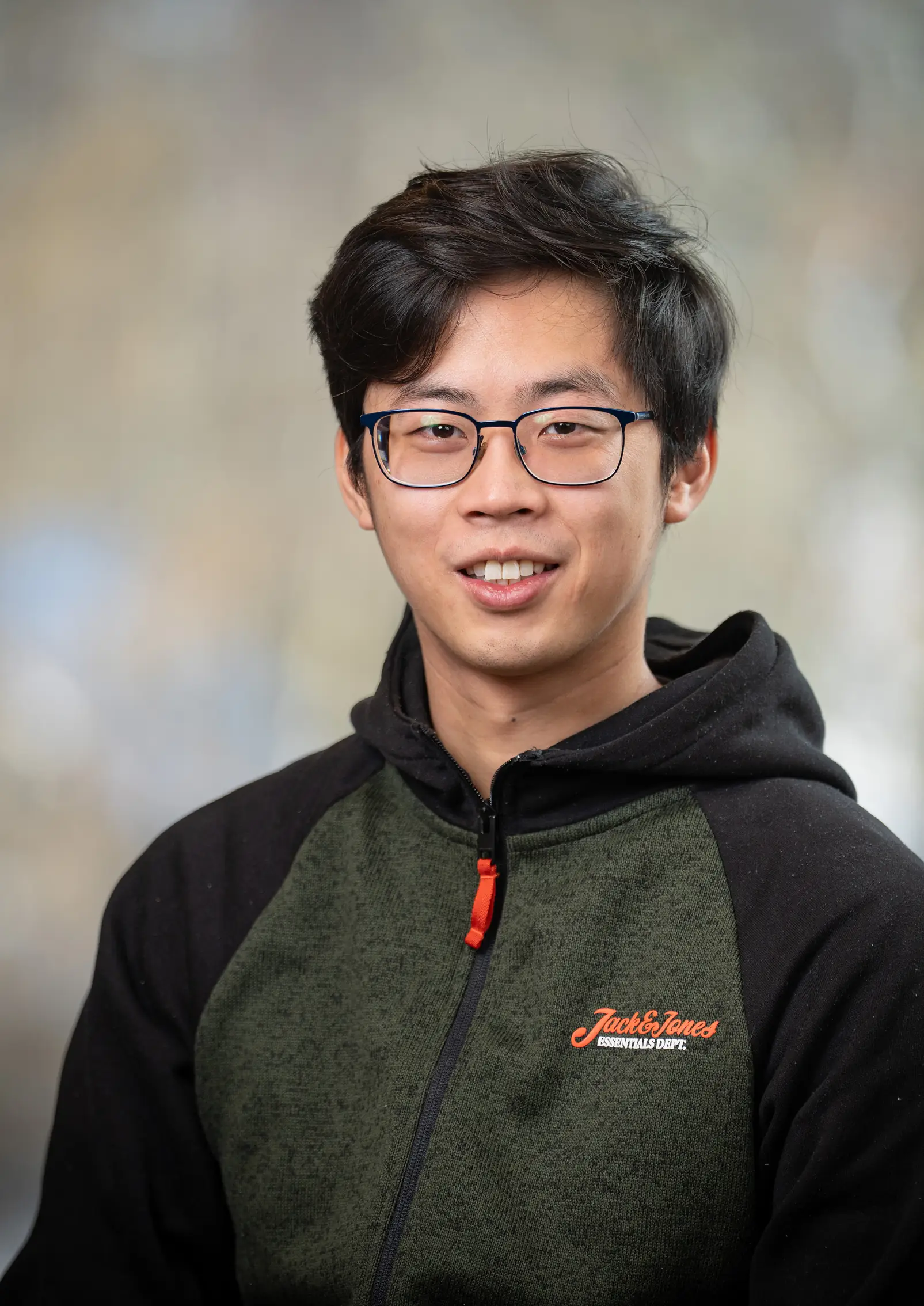 Portret van Chi-Sam, medewerker bij Twentecs