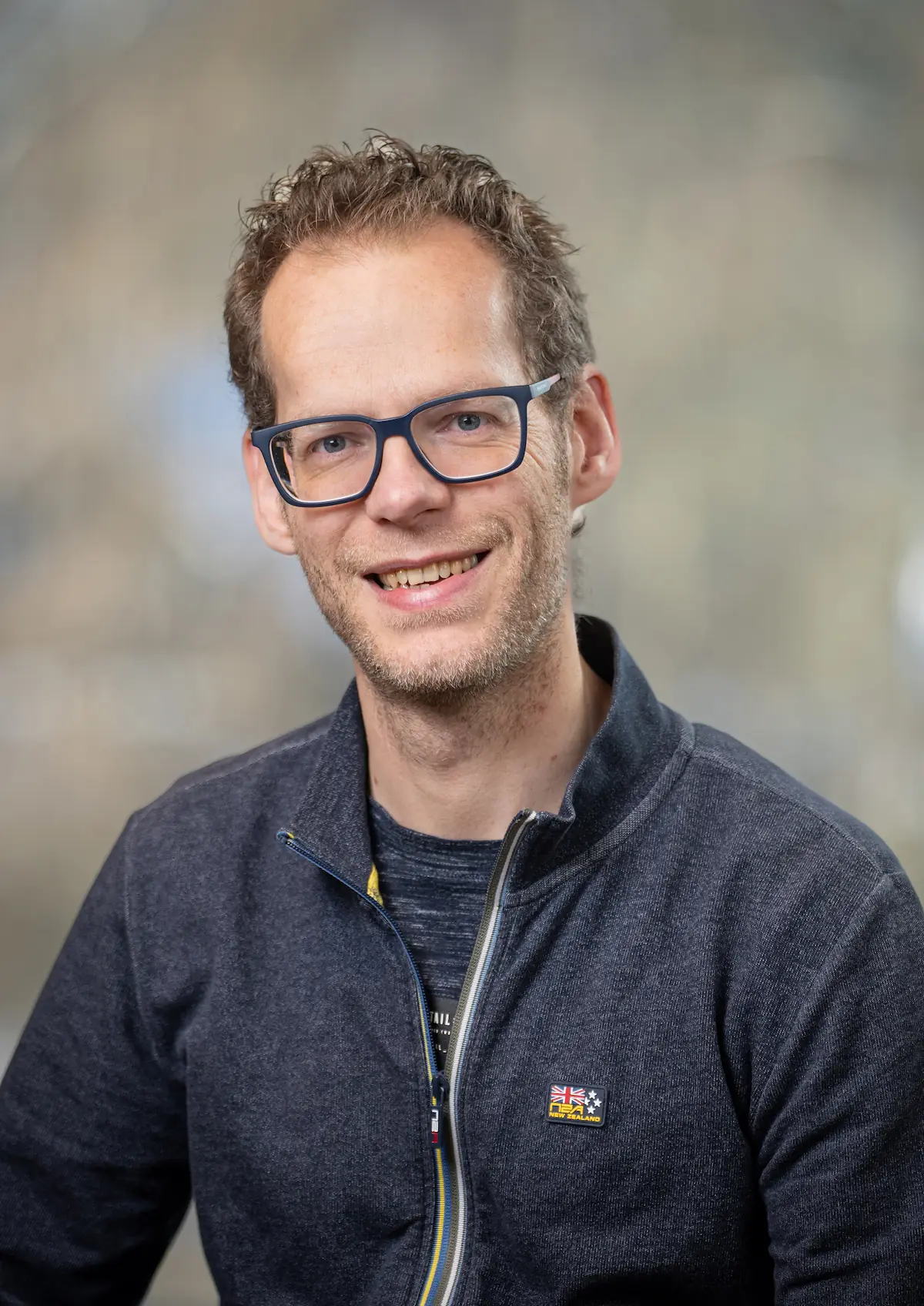 Portret van Johan, medewerker bij Twentecs